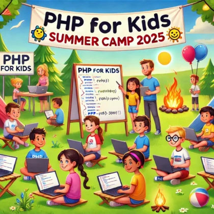 10-Hours PHP for Kids (9+ yrs)